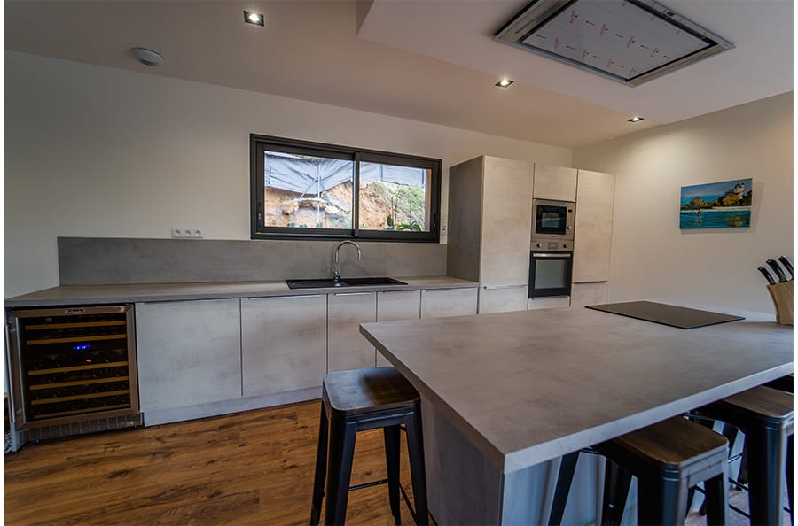 cuisine neuf renovation az habitat ouverte 2