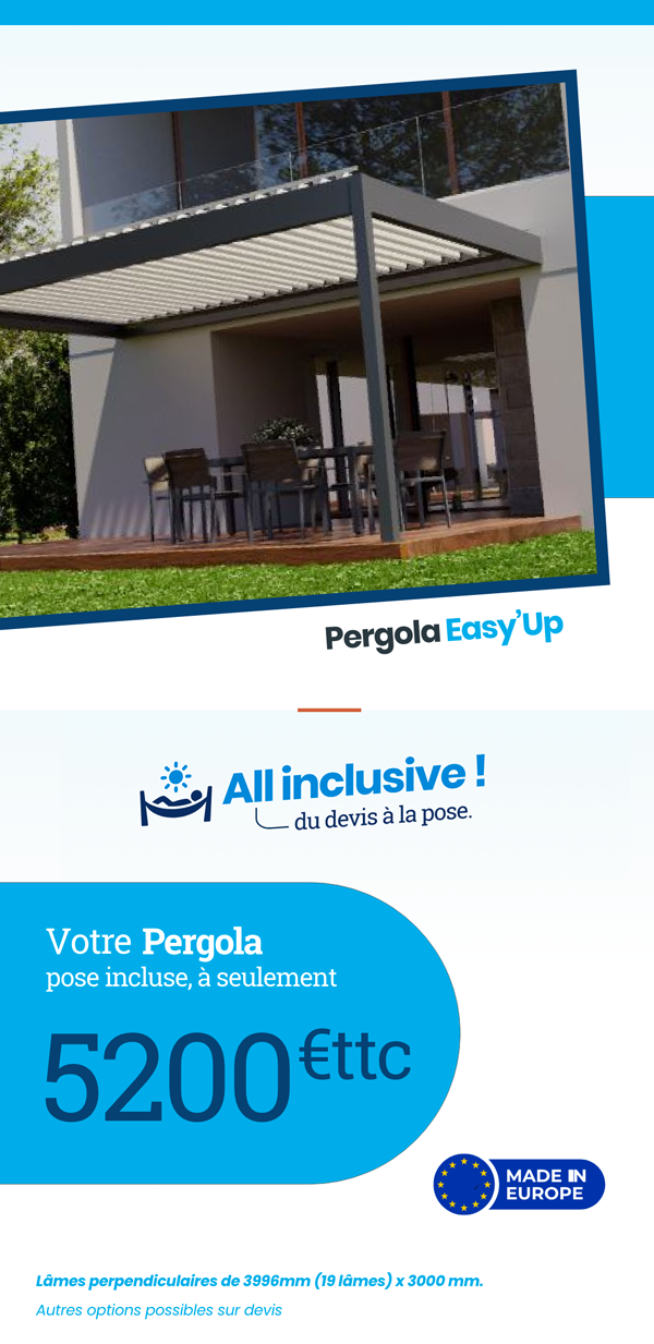 Pergolas bioclimatiques